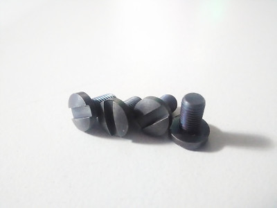4X 1911 Blued Grip Screws Wide Slot ,45 .38 Super M1911A1 M1911 Colt Kimber