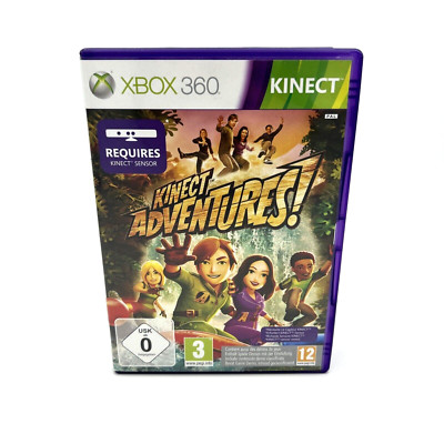 Kinect Adventures! Xbox 360 Sportspiel Deutsch Anleitung OVP