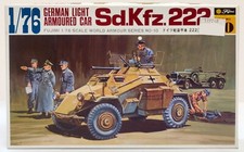 Fujimi German Light Armoured Car Sd.Kfz.222 1:76