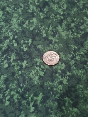 BTY Shades of Green For Spring Industries Sewing Quilting Fabric Marble Blender
