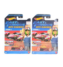 Lot of 2 - Hot Wheels Fast Furious Spy Racers Hyperfin- Netflix
