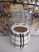 Zahnbürstenhalter Zahnputzbecher Becher Zahnbürstenbecher Keramik Neu..