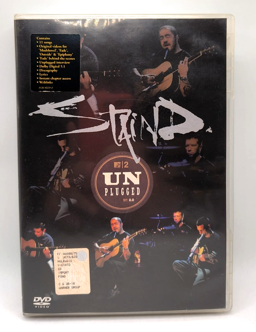 Staind - MTV Unplugged (DVD, 2001, Parental Advisory: Explicit