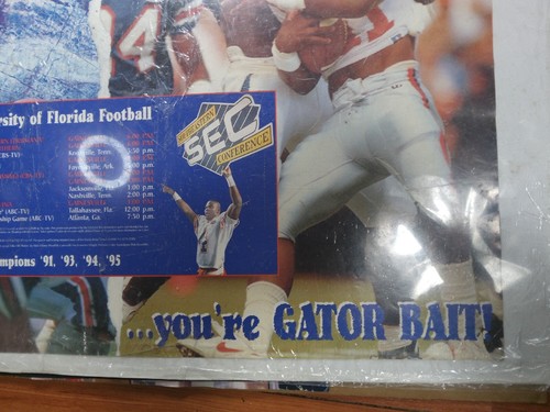 UF Florida Gators Football 1996 Poster - Picture 3 of 3