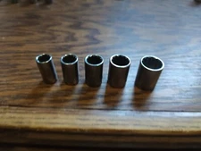 Craftsman 12 pt 1/4 in Drive Shallow S-AE Socket Hand Tool Your choice on size