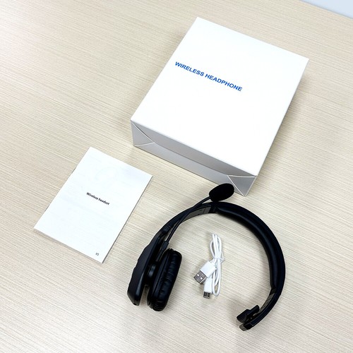 New Trucker Headset Wireless Bluetooth 5.2 AI Noise Cancelling Mic For Phones PC - Picture 19 of 19