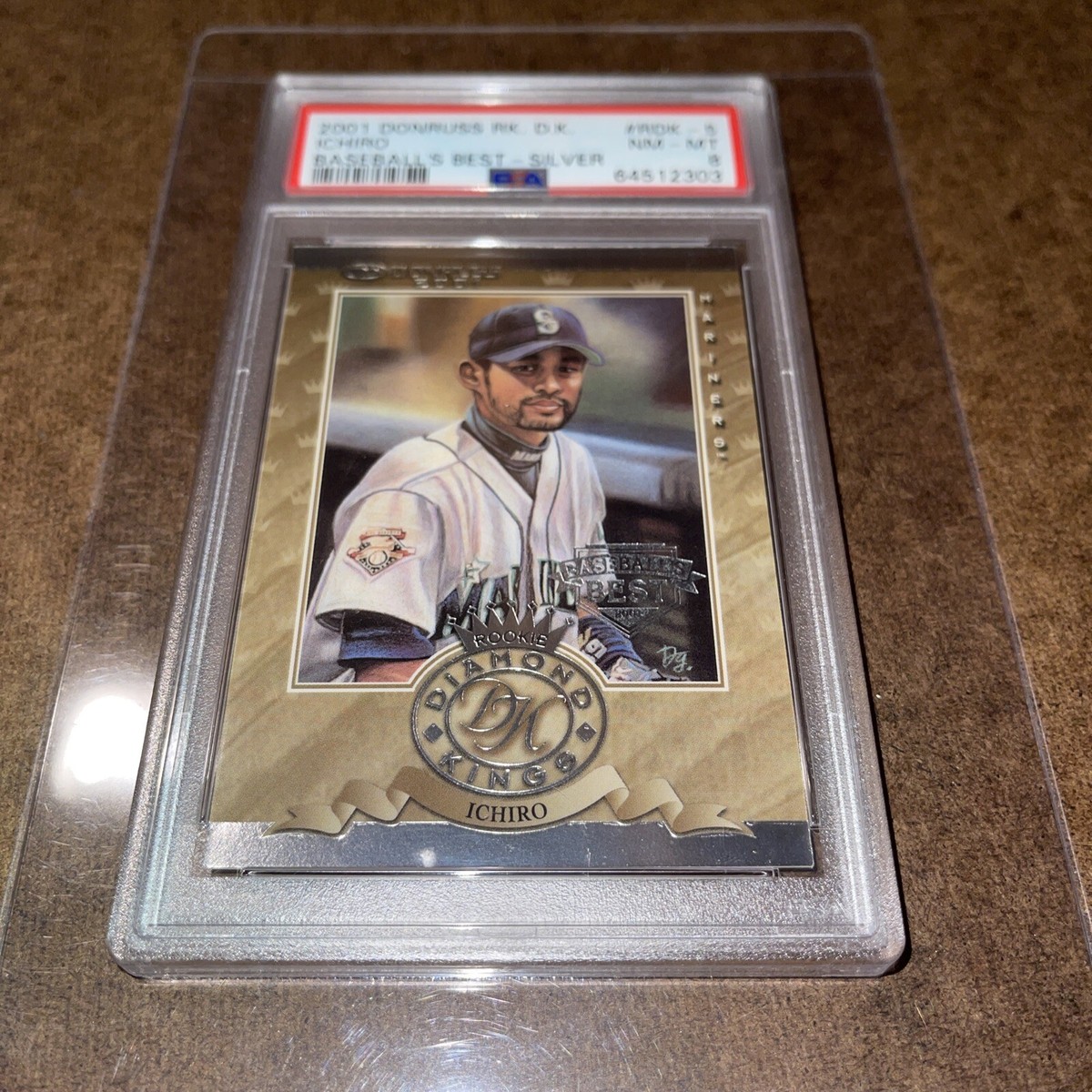 2001 Donruss - Rookie Diamond Kings Ichiro Suzuki #RDK-5