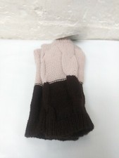 Two Tone Boot Cuff New 2 Options in One Acrylic Womens leg Warmer