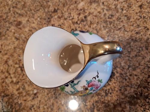 Pair of Vintage Hand-Painted Miniature Floral Cream/Milk Pitcher - Made In Japan - Picture 15 of 22