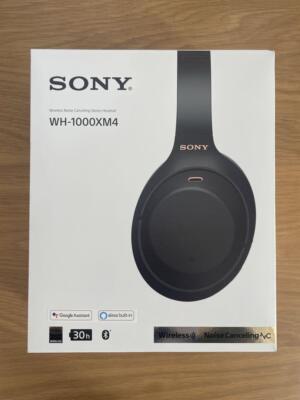 Wireless Noise Canceling Headphones WH-1000XM4 Black SONY 