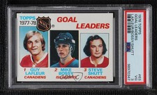 1978-79 Topps Leaders Mike Bossy Guy Lafleur Steve Shutt #63 PSA 3 HOF 1ar2
