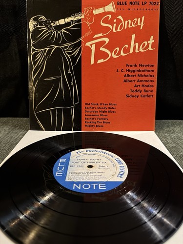 Sidney Bechet - Port Of Harlem Six - Blue Note Records BLP-7022 - 10”