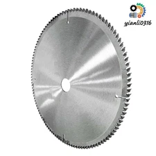 120T10"Premium Hard Cutting Alloy Circular Saw Blade Wood Aluminum Cutting Disc