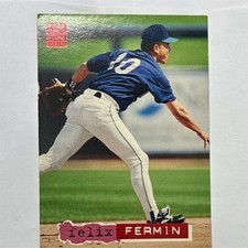 Topps Stadium Club 1994 Felix Fermin #675 Seattle Mariners MLB Baseball Card