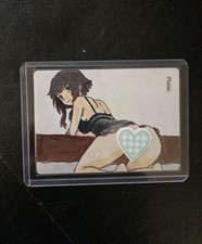 Magic MTG Altered Plains / Land Card | Original Hand Painted & Color Anime Girl