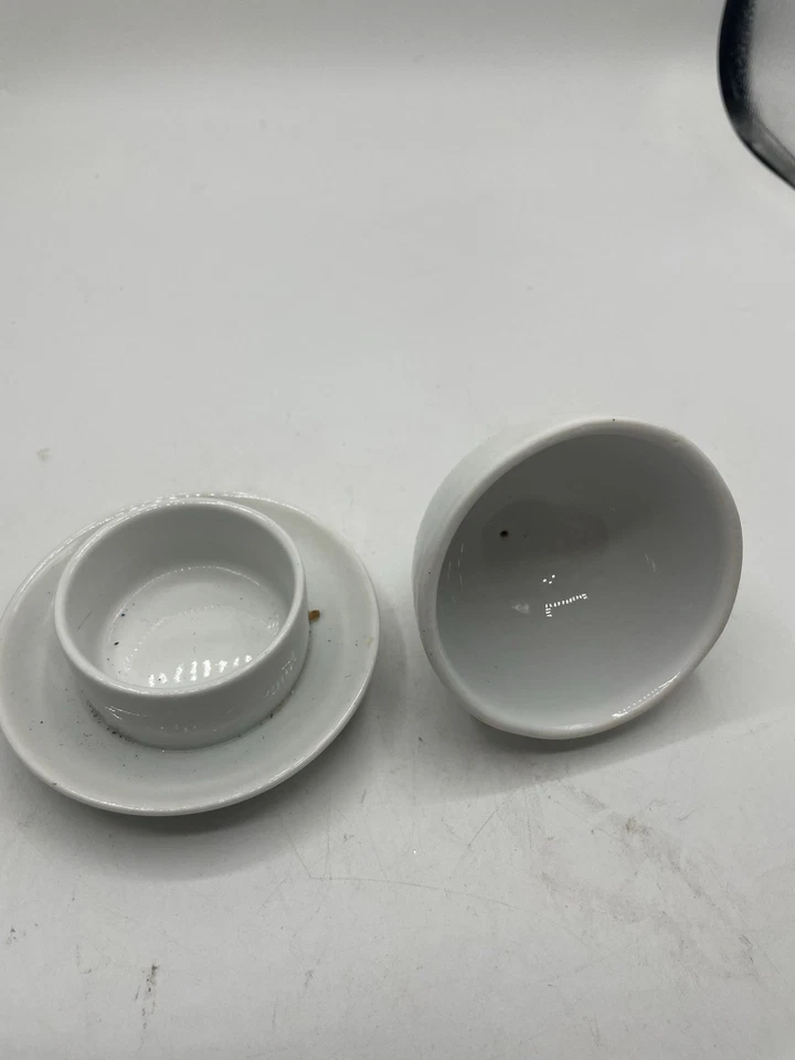 Cow Bust White Porcelain Butter Bell Dish - - Image 2 of 3