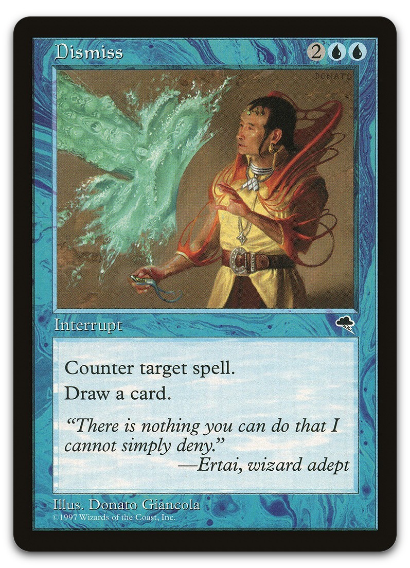 Dismiss #58 (NM) Tempest TMP Magic MTG