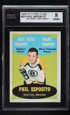1969-70 O-Pee-Chee Award Winner Phil Esposito (No Position) #214 KSA 8 HOF 0i7t