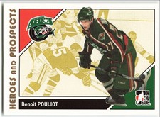 2007-08 In The Game Heroes and Prospects #21 Benoit Pouliot Houston Aeros