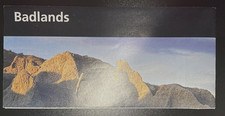 Brochure de voyage/carte guide Unigrid 2017 Badlands National Park Service (NOS)