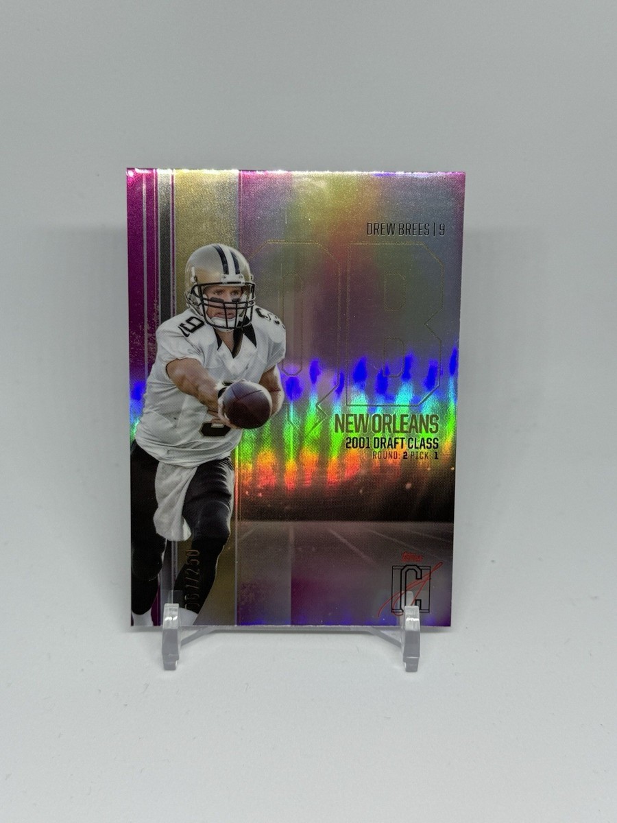 ドリュー ブリーズ　DREW BREES　直筆サインカード　AUTO　NFL Panini NFL DREW BREES 直筆サインカード 9/10ジャージー