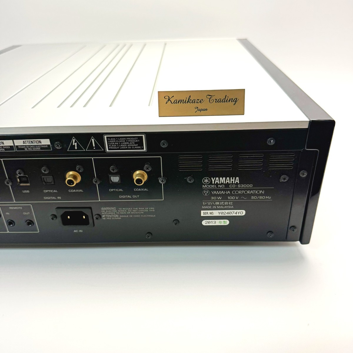 YAMAHA CD-S3000 SACD Player USB DAC High-End Excellent Condition YAMAHA CD-S3000 SACD Player USB DAC High-End Excellent Condition