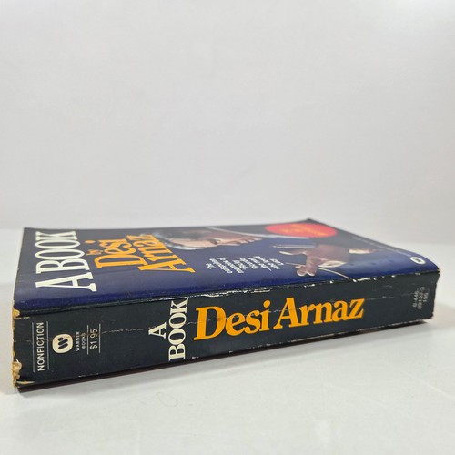 A Book by Desi Arnaz Vtg Memoir Ricky Ricardo First Printing Warner ED 1976 MMPB - Picture 2 of 13