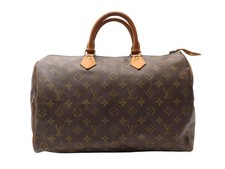 SAC A MAIN LOUIS VUITTON SPEEDY 35 M4107 EN TOILE MONOGRAM CANVAS HAND BAG 1400€