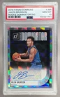 1751 Jalen Brunson 2018 Panini Donruss Rookie Dominator Auto RC /99 PSA 10