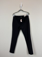 Nwt Ann Taylor Signature Slim Leg Pants Size 6P Black Mid-Rise Stretch