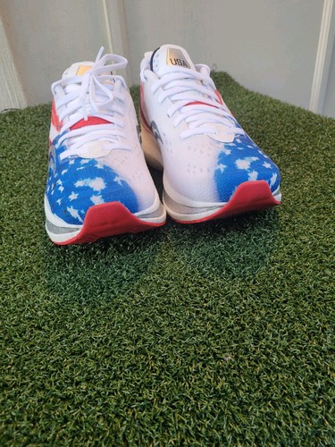 *PRISTINE* Saucony Endorphin Speed 2 USA STARS STRIPES WOMENS US 7 Running Shoes - Picture 8 of 16