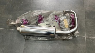 PROMA CHROME SCOOTER TANK PGO 50 COMET/SCOOP SIL. ALUMINIUM stock bottom