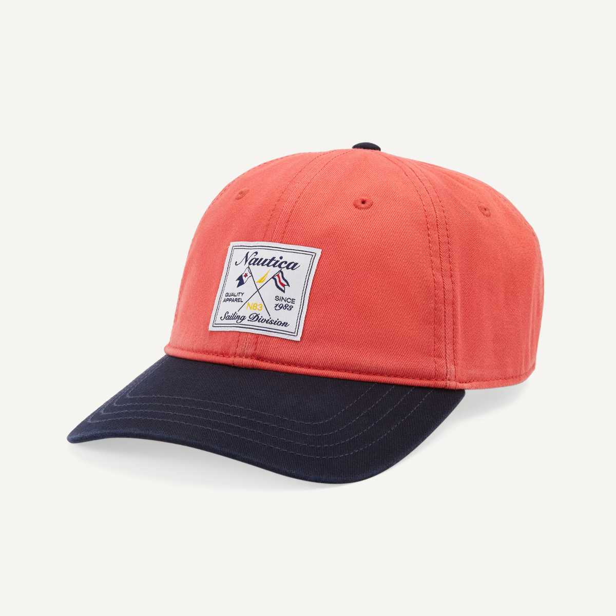 Stone  キャップ NWT Nautica Men's Brand Icon Stone-Washed Cap Chino Twill Baseball