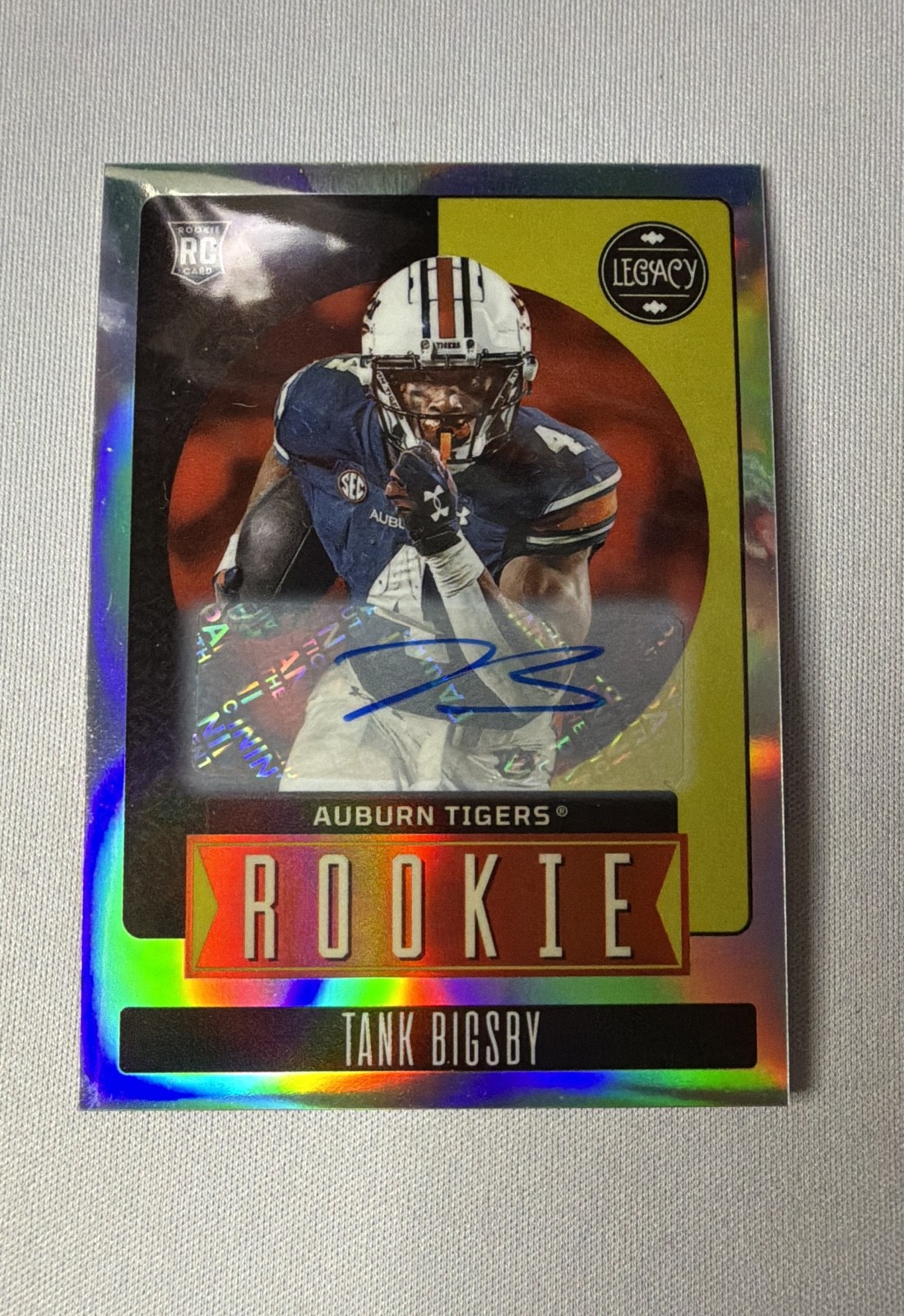 2023 Panini Legacy - Rookies Tank Bigsby #162 Premium Penmanship Silver (AU, RC)