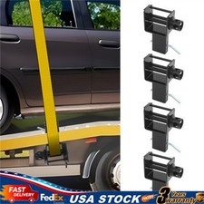 4 PCS Heavy Duty Trailer Stake Pocket Winch 5400 LBS Trailer Stake Pocket Winch