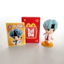McDonald's TINY TAN x BTS 10 Suga Figure 2025 Kids Happy Meal Toy Red Box New