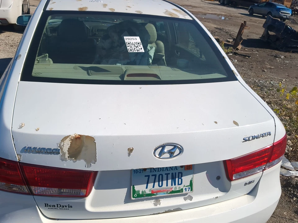 2006-2008 Hyundai Sonata Trunk/decklid/hatch/tailgate Oem YJMWQ Foto 2 de 2