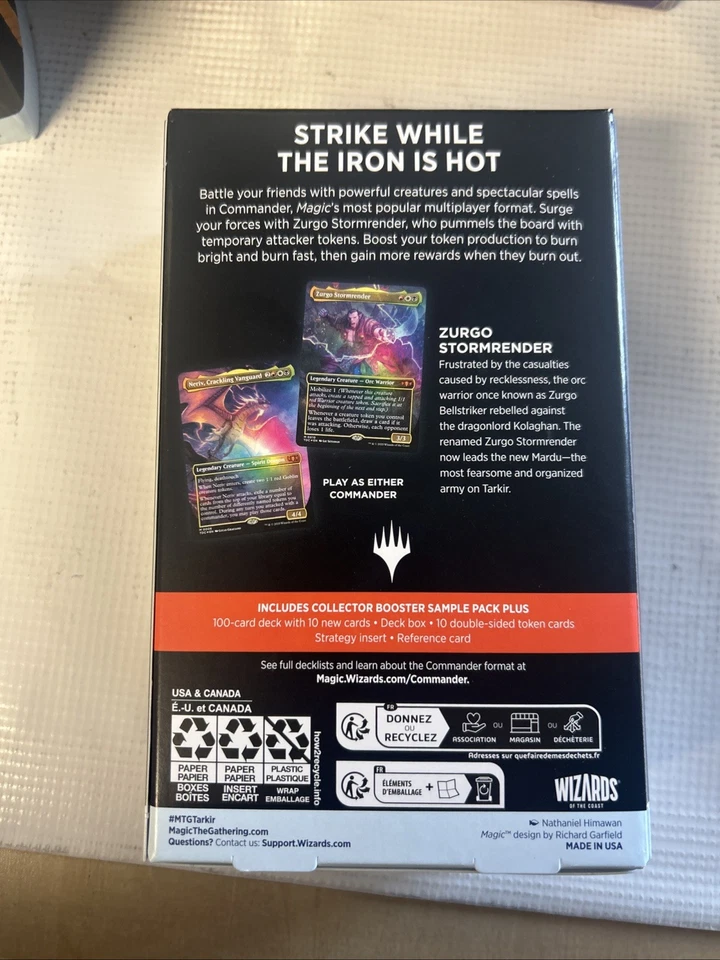 Tarkir: Dragonstorm Commander Deck - Mardu Surge MTG Brand New Sealed - Image 2 of 3