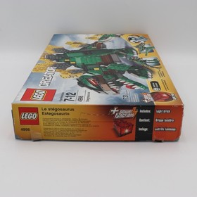 LEGO 4998 Creator Stegosaurus 3 in 1 Dinosaur Light Brick Retired Collector NEW