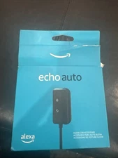 Amazon Alexa Echo Auto 2nd Gen. Smart Speaker - Black Car Accessory
