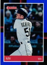 Ichiro 2022 Donruss Baseball Holo Blue Name Variation Seattle Mariners #240