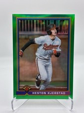 Heston Kjerstad 2021 Bowman 1991 Bowman Green Refractor (90/99) #91B-HK Orioles