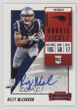 2018 Contenders Rookie Ticket/Rookie Ticket Variation Riley McCarron Auto 07ke