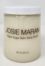 RARE Josie Maran Argan Sugar Balm Body Scrub Vanilla Cranberry 20 oz NEW Sealed