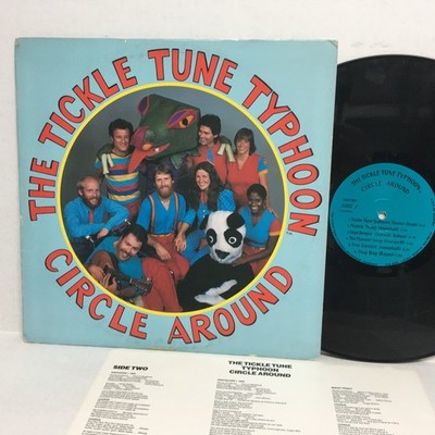 THE TICKLE TUNE TYPHOON CIRCLE AROUND RECORDS D. DEARDORFF 33 RPM LP NICE 1983
