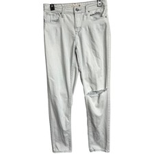 Levis 721 High Rise Skinny Jeans Womens Size 26 Light Wash Blue Denim Cotton