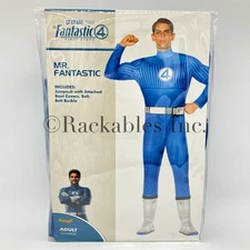 018634 Spirit Halloween The Fantastic Four Adult Mr. Fantastic Costume Size Vary