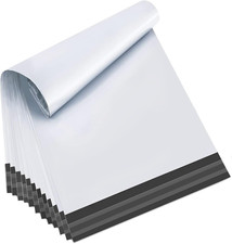 White Poly Mailers 6X9In 100Pcs, Shipping Bag for Small Business, Mailer Bags fo