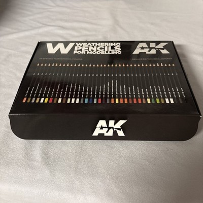 AK-Interactive AK10047 Weathering Pencils Deluxe Edition Box Set