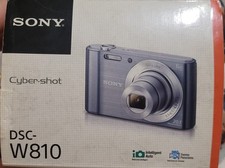 Sony Cyber-shot DSC-W810 20.1MP Digitalkamera - Silber (Kit mit Nur GehÃ¤use...
